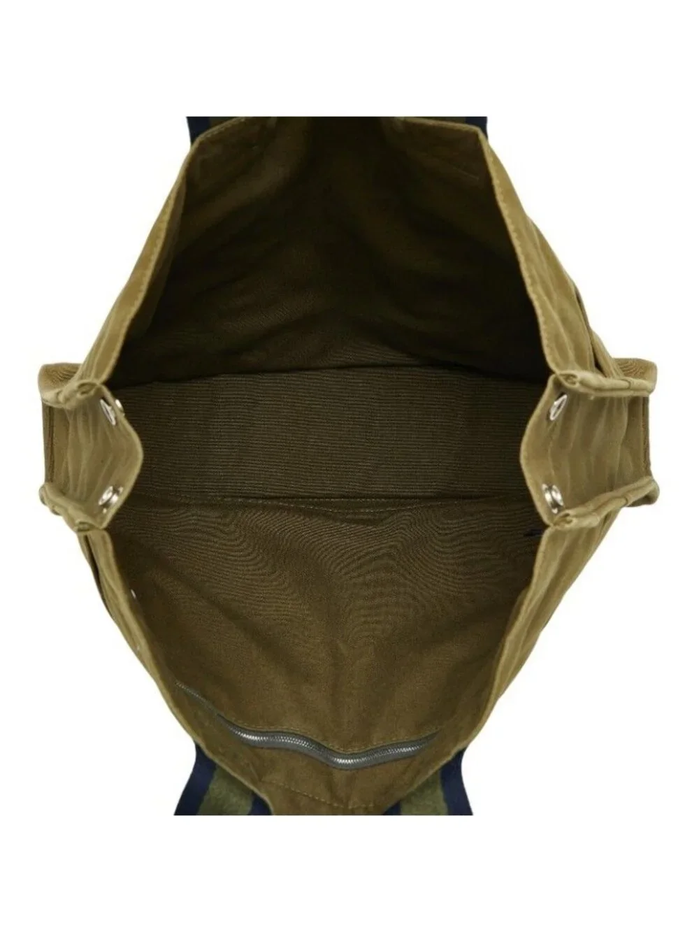 Hermes Fourre Tout MM Tote Green Canvas